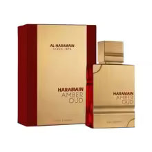 Al Haramain Amber Oud Ruby Edition Eau De Parfum Spray 60ml (2 oz) - Unisex Arabian Perfume for Women & Men, Long-Lasting Amber